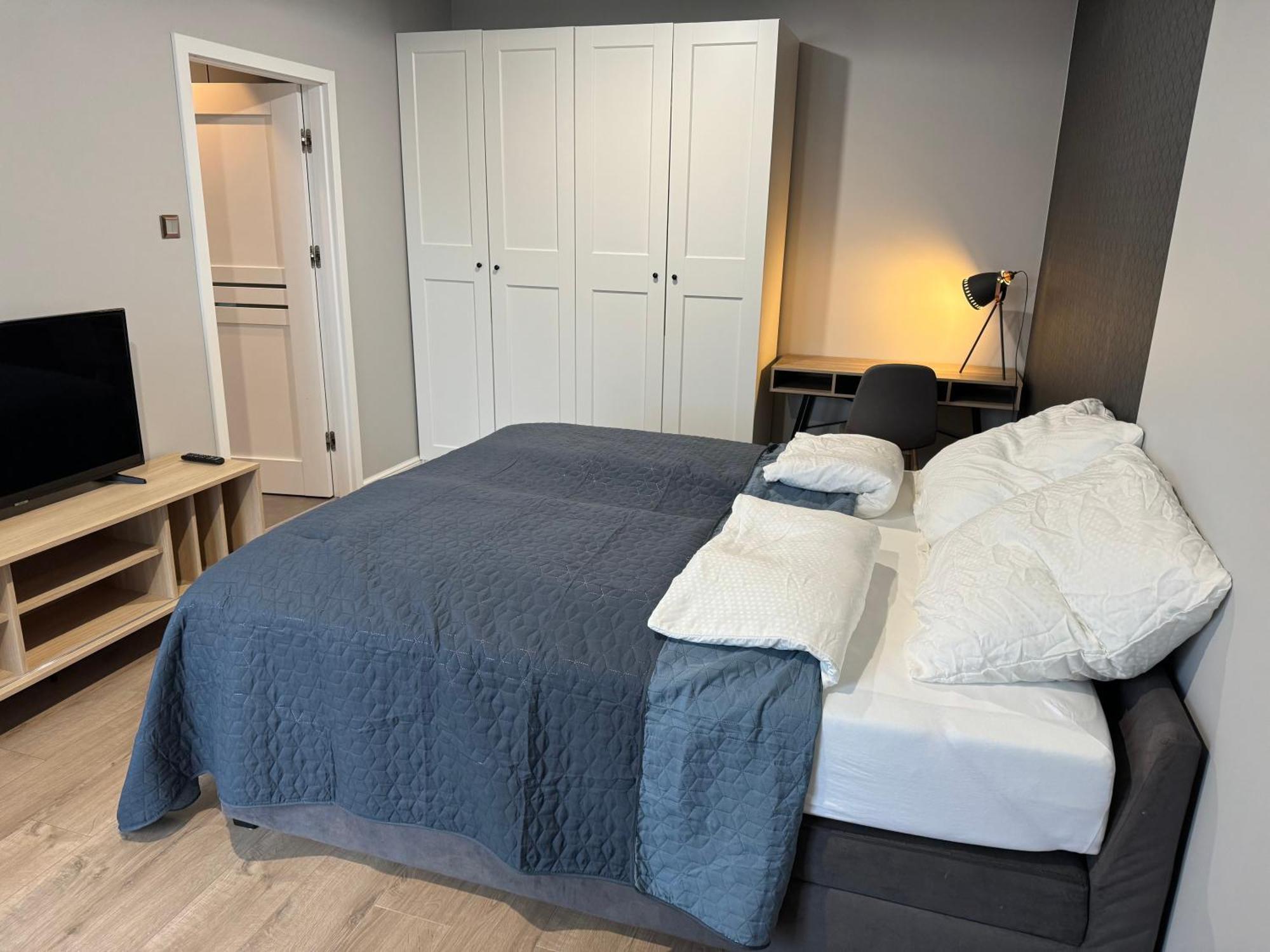 Noche Apartament Rondo Wiatraczna Varsó Kültér fotó